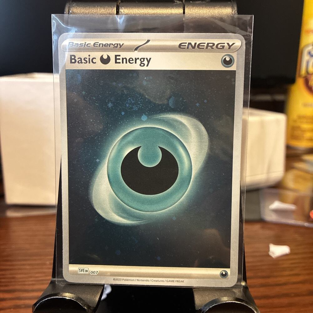 Basic Darkness Energy 007 Scarlet & Violet Energies Pokemon 151 Cosmo 2🍥🍥 Holo